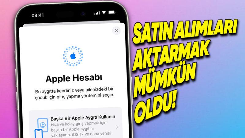 Artık İki Farklı Apple Hesabı Arasında Satın Alımları Aktarmak Mümkün Olacak