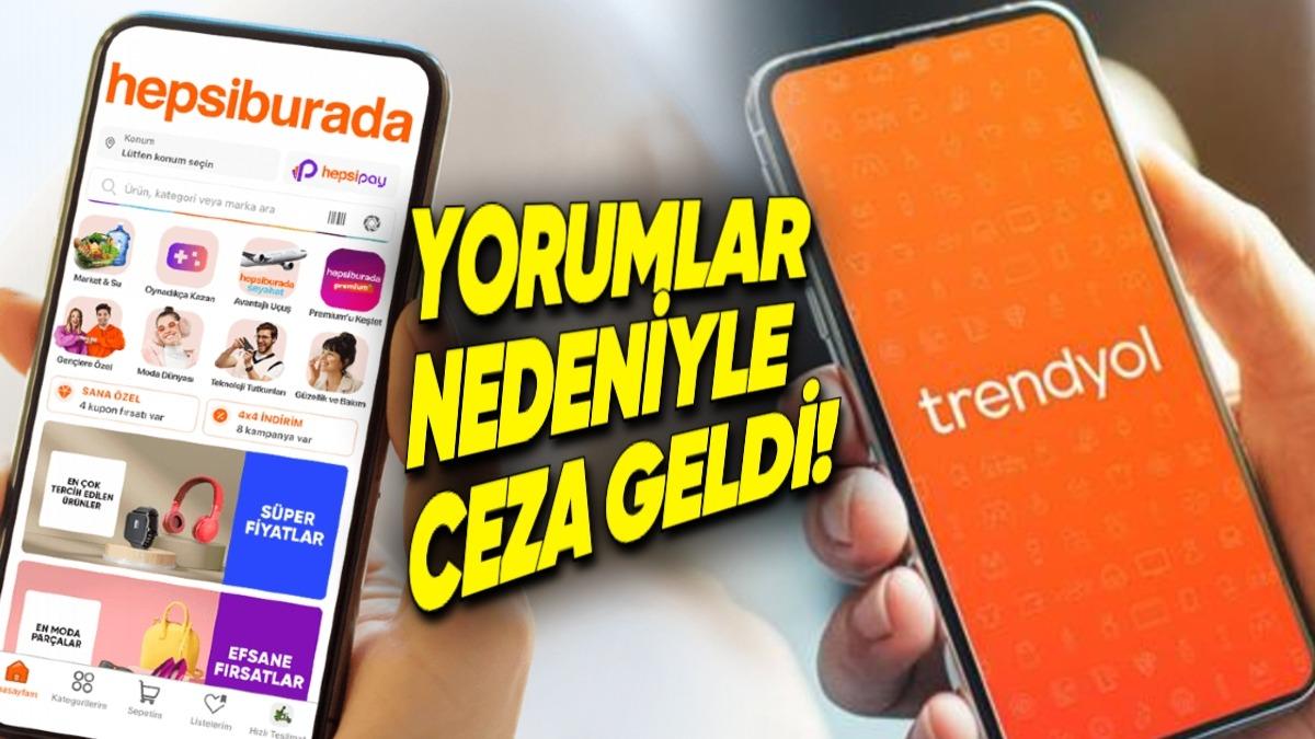 Reklam Kurulundan Yanıltıcı Yorumlar ve Olumsuz Yorumların Sansürlenmesi Nedeniyle Hepsiburada ve Trendyol’a Ceza
