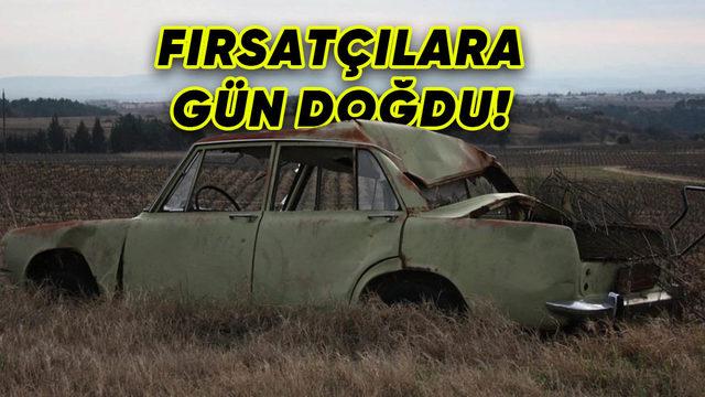 Daha ÖTV Teşviği Gelmeden Hurda Otomobillerin Fiyatları Uçuşa Geçti: Fiyatlar 4 Katına Çıktı!