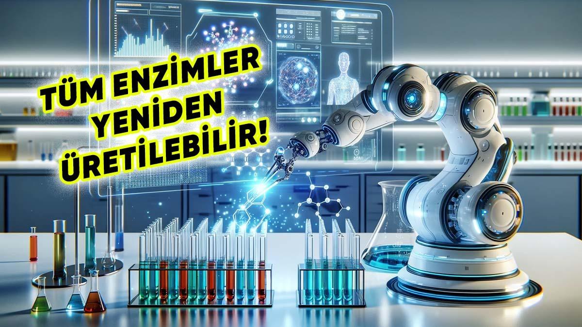 Yapay Zekâ Bilime de El Attı: Laboratuvarda Sıfırdan Enzim Üretildi!