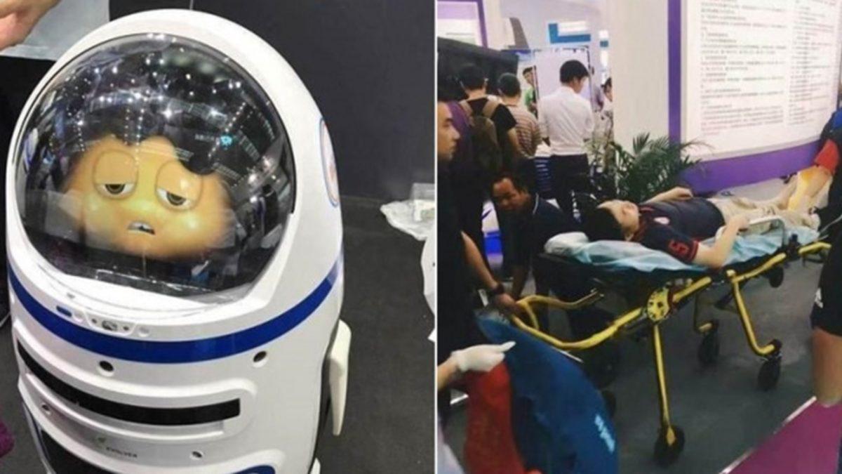 Robotlar Bizi Ele Mi Geçirecek: Robot, Bir Adamı Yaraladı!