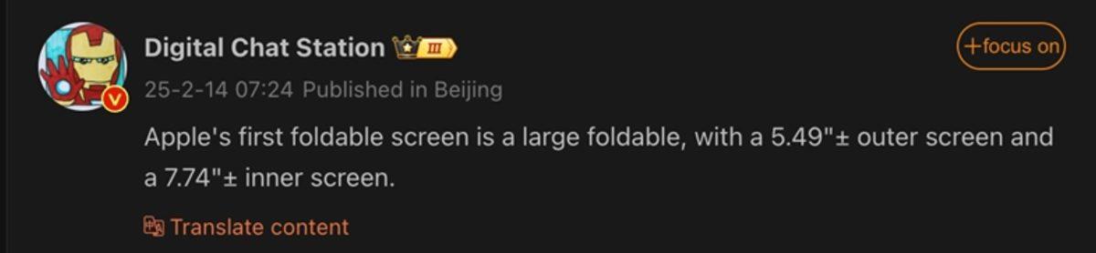 Apple’ın İlk Katlanabilir iPhone’u Sanıldığı Kadar Büyük Olmayacak