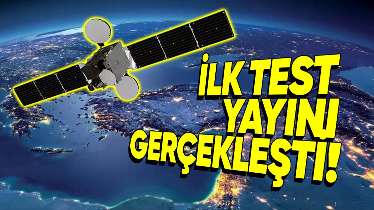 Yerli ve Milli Uydumuz TÜRKSAT 6A, İlk Test Yayınını Gerçekleştirdi