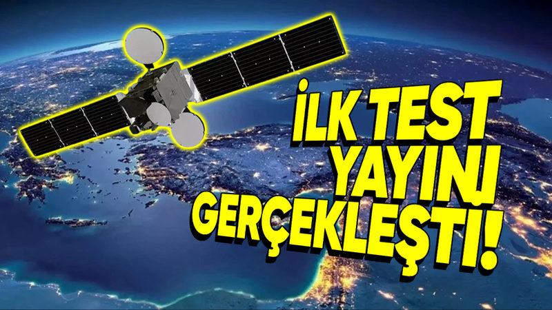 Yerli ve Milli Uydumuz TÜRKSAT 6A, İlk Test Yayınını Gerçekleştirdi