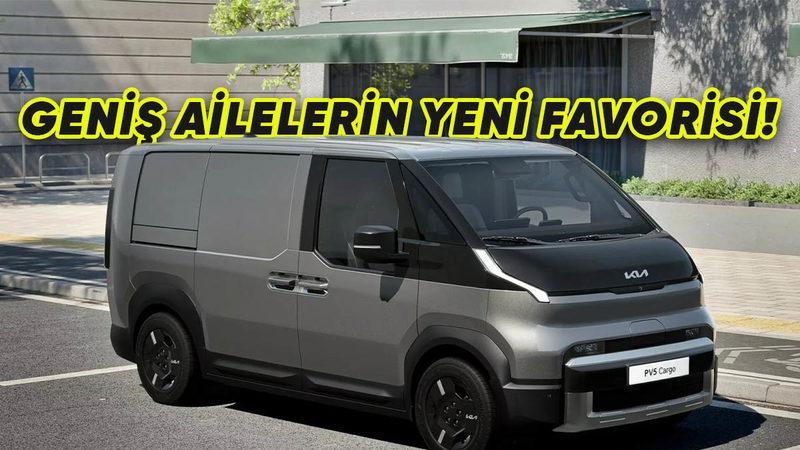 Kia, Tam Elektrikli Hafif Ticari Aracı PV5’i Duyurdu: İşte Tasarımı!