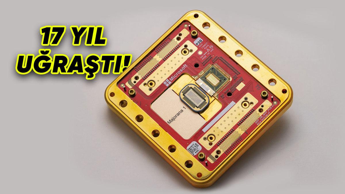 Microsoft, Kuantum Bilgisayar İşlemcisi Majorana 1’i Duyurdu: Kibrit Kutusu Kadar İşlemciyle En Zor Sorular Yanıtlanacak