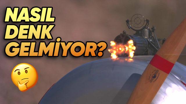 Eski Savaş Uçaklarında Makineli Tüfekten Çıkan Mermiler Nasıl Pervaneye Çarpmadan Hedefe Gidiyordu?