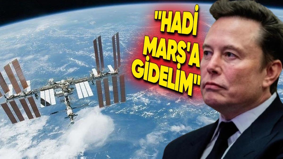 Elon Musk, Uluslararası Uzay İstasyonu’nu Hemen Yok Etmek İstediğini Açıkladı