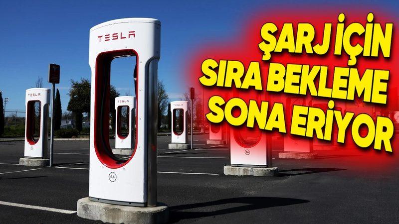 Tesla, Şarj İstasyonlarındaki Sıra Kavgalarını Bitirecek "Sanal Sıra" Özelliği Geliştiriyor