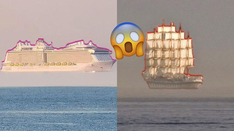 Uçuyormuş Gibi Görünen Bu Hayalet Gemiler Neyin Nesi?