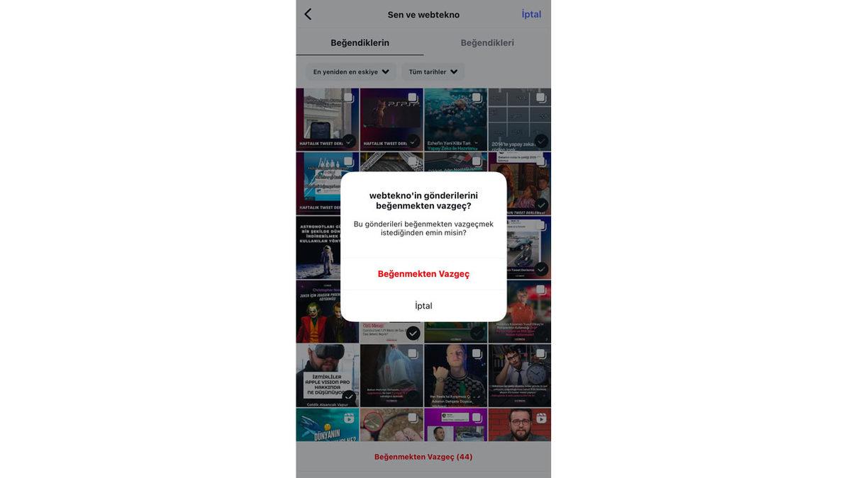 Ayrılıkta İş Görür: Instagram’da İstediğin Kişiye Yaptığın Tüm Beğeni ve Yorumları Topluca Kaldırma Taktiği