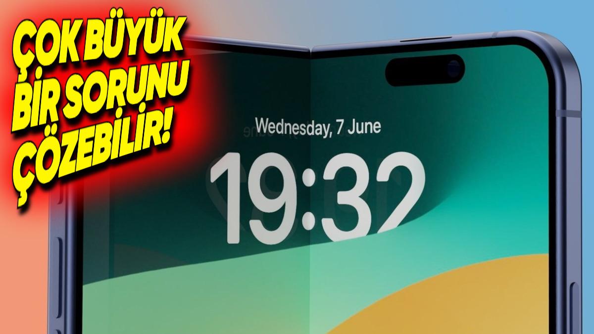 Katlanabilir iPhone’un, Katlanabilir Telefonların En Büyük Sorunlarından Birini Ortadan Kaldıracağı Öne Sürüldü