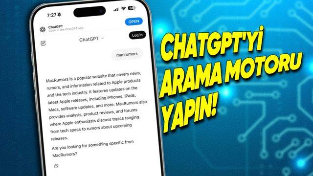 iPhone Kullanıcıları, Google’a Veda Edebilir: ChatGPT’yi Safari’de Varsayılan Arama Motoru Yapmak Mümkün Hâle Geldi!