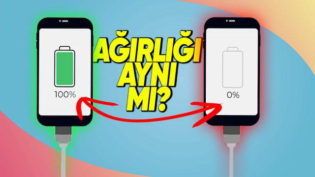 Şarj Ettikten Sonra Telefonun Ağırlığı Hâlâ Aynı mı Kalıyor?