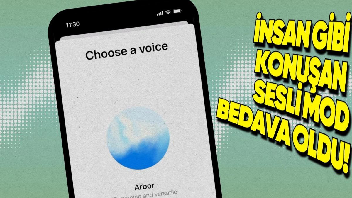 ChatGPT’nin İnsan Gibi Konuşan Gelişmiş Sesli Modu Ücretsiz Kullanıcılara da Sunuldu