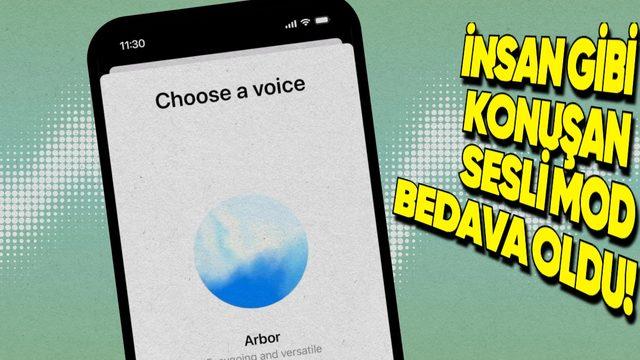 ChatGPT’nin İnsan Gibi Konuşan Gelişmiş Sesli Modu Ücretsiz Kullanıcılara da Sunuldu