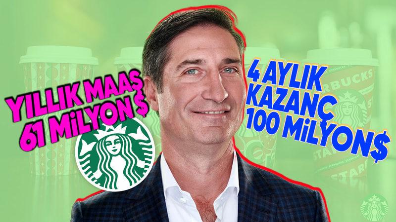 Starbucks’ın Yeni CEO’sunun Nasıl 100 Milyon Dolar Kazandığını Öğrenince "Ne Hayatlar Var..." Diyeceksiniz