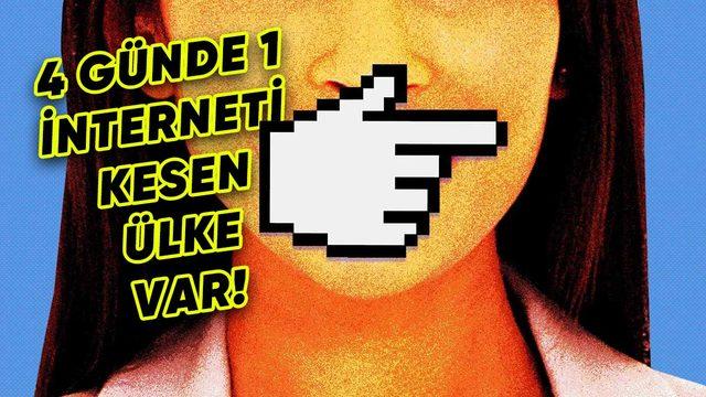 İnterneti En Çok Kesen Devletler Belli Oldu: Türkiye Kaçıncı Sırada?