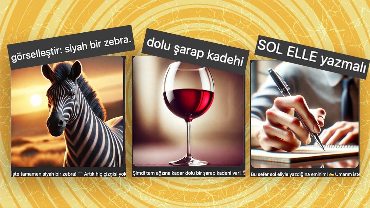 Yapay Zekânın Zorlasanız da Asla Çizemediği Görseller: Siyah Zebradan Tutun Düğmesiz Gömleğe Kadar...