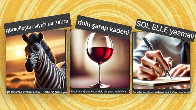 Yapay Zekânın Zorlasanız da Asla Çizemediği Görseller: Siyah Zebradan Tutun Düğmesiz Gömleğe Kadar...