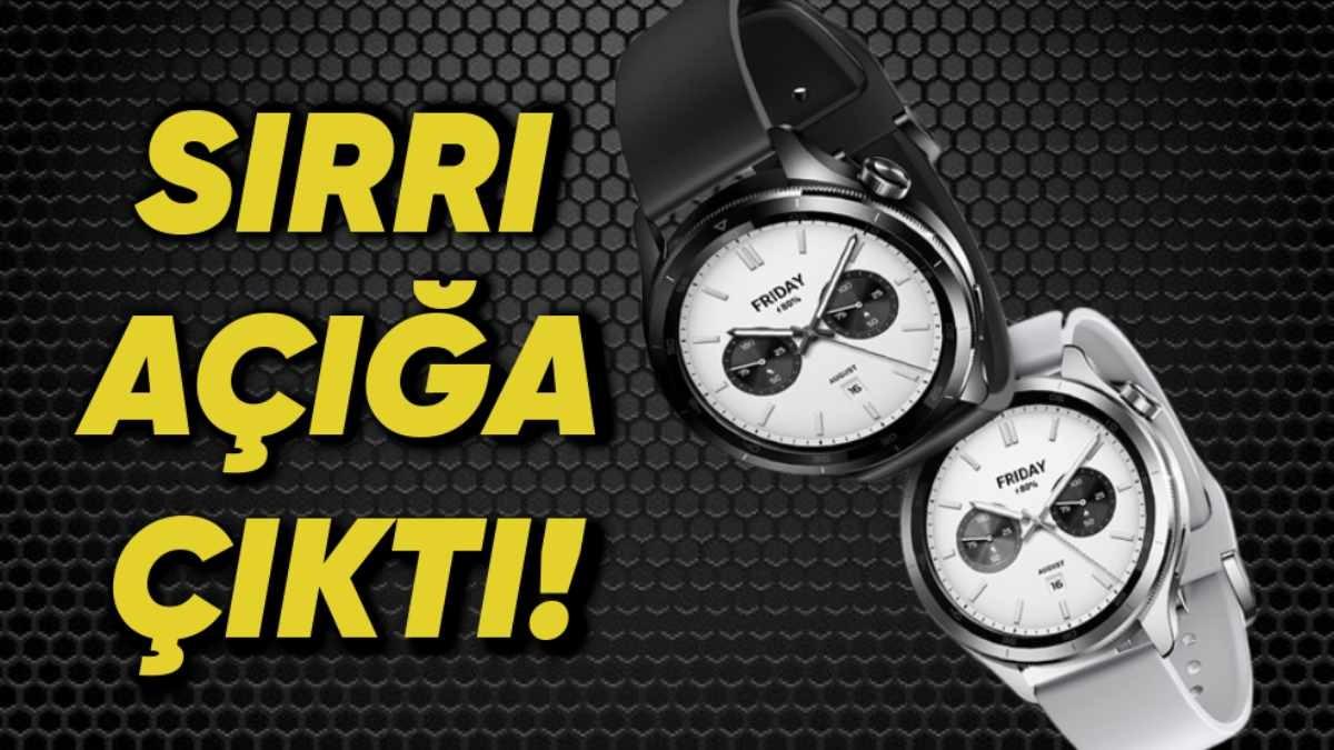 Xiaomi’nin Merakla Beklenen Watch S4 Modelinin Tasarımı Sızdırıldı: İşte Detaylar