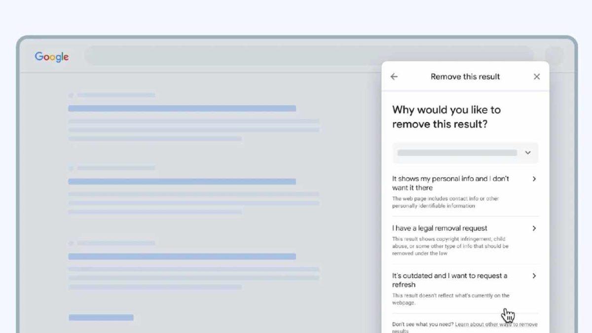 Artık Kişisel Bilgilerinizi Google Arama Sonuçlarından Kolayca Kaldırabilirsiniz