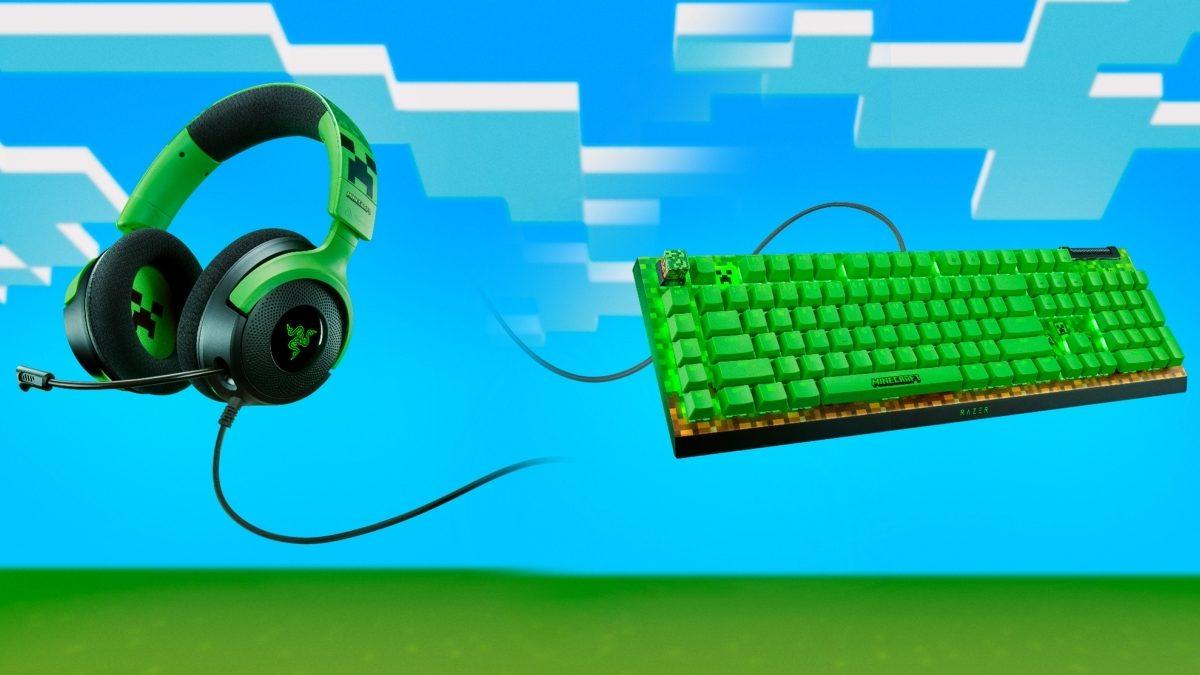 Razer, Minecraft Temalı Klavye, Fare ve Kulaklığını Tanıttı