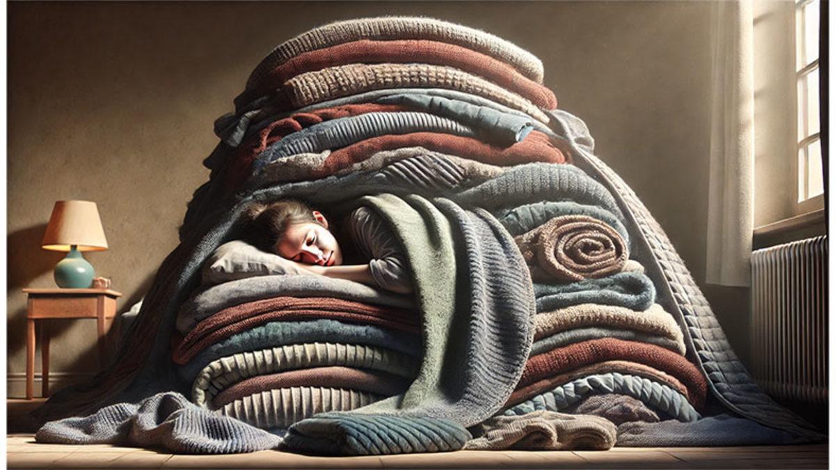 Meşhur Babaanne Yorganı Uykusuzluğa İyi Geliyor: Üzerimizde Ağır Bir Şey Varken Daha Kolay Uykuya Dalmamızın Bilimsel Sebebi