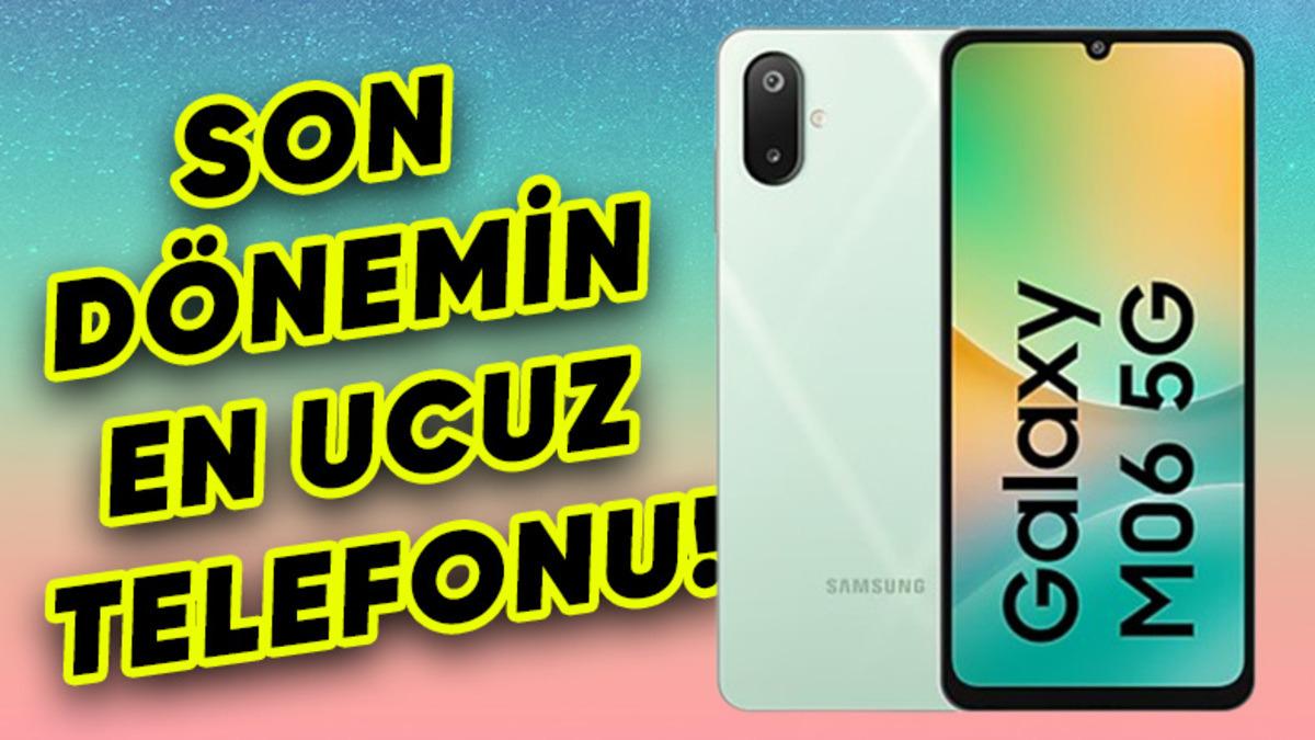 Sudan Ucuza Satılacak Samsung Galaxy M06 5G Tanıtıldı