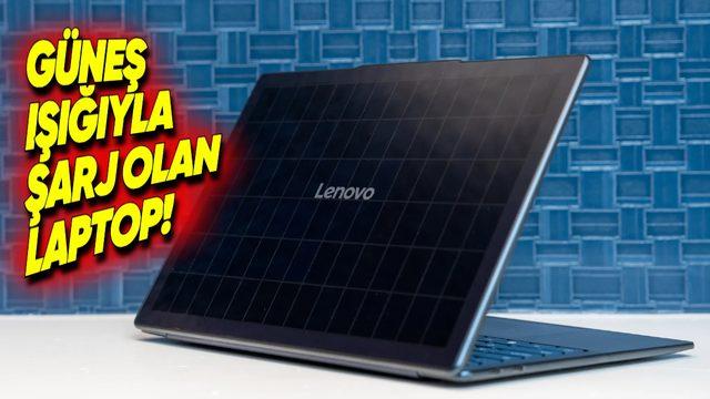 Lenovo, Güneş Enerjisiyle Şarj Olan Dizüstü Bilgisayarı Yoga Solar PC’yi Duyurdu!