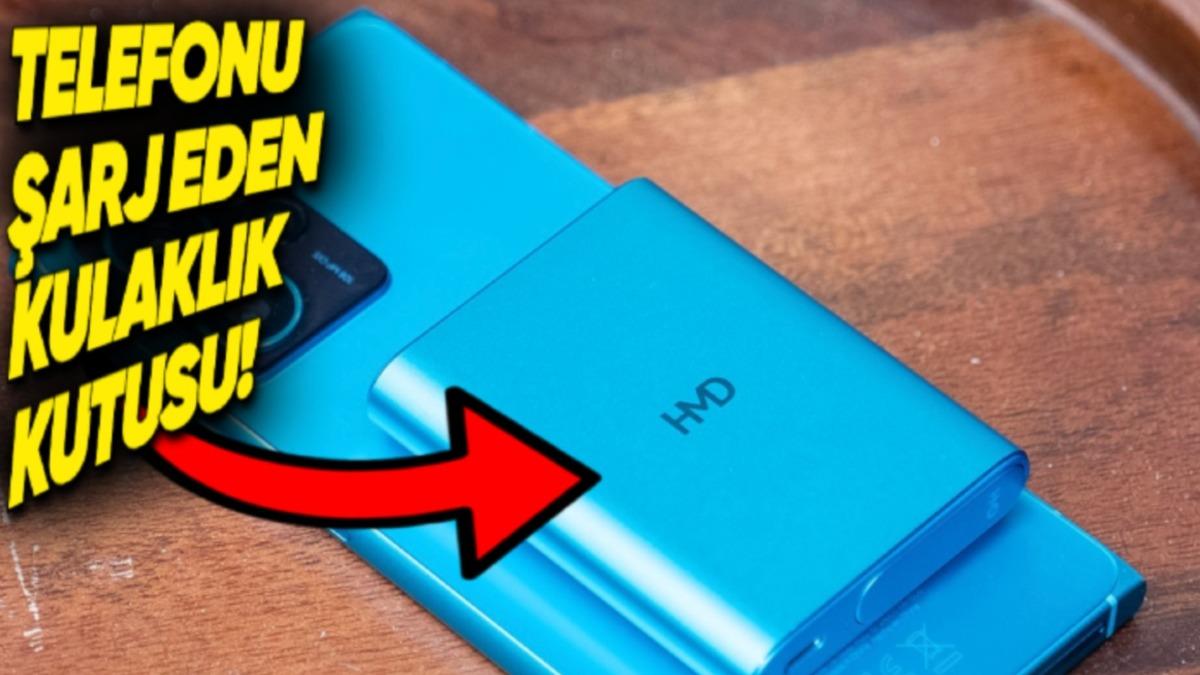 Powerbank Gibi Telefonunuzu Şarj Edebilen Kablosuz Kulaklık HMD Amper Buds Tanıtıldı