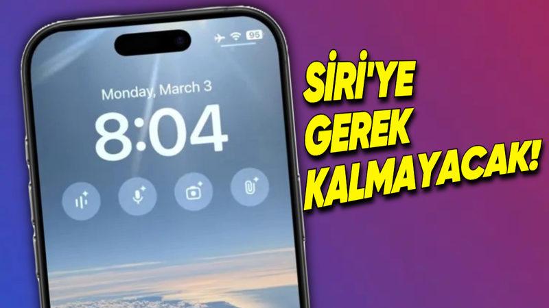iPhone’unuzun Ekran Kilidini Bile Açmadan Google Gemini ile Konuşabileceksiniz