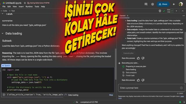 Google, Veri Bilimcilerin İşini Çok Kolaylaştıracak "Data Science Agent" Yapay Zekâ Aracını Colab’e Getirdi!