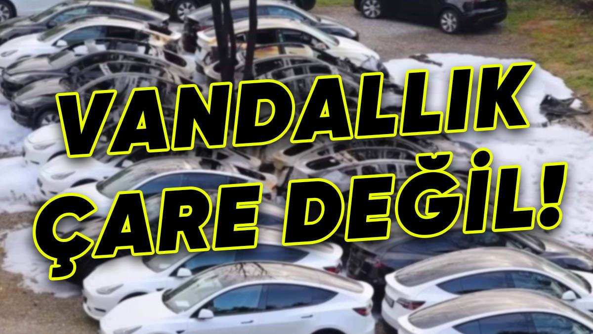 Protestolar Şiddete Döndü: Bir Tesla Mağazası Kundaklandı, Tüm Otomobiller Yandı Bitti Kül Oldu