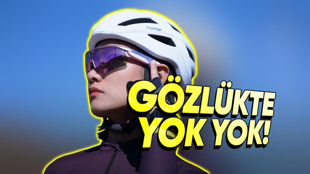 Yapay Zekâ Destekli Bisiklet Gözlüğü Tanıtıldı (Hem Eliniz Hem Gözünüz Hem Ayağınız Çalışacak)