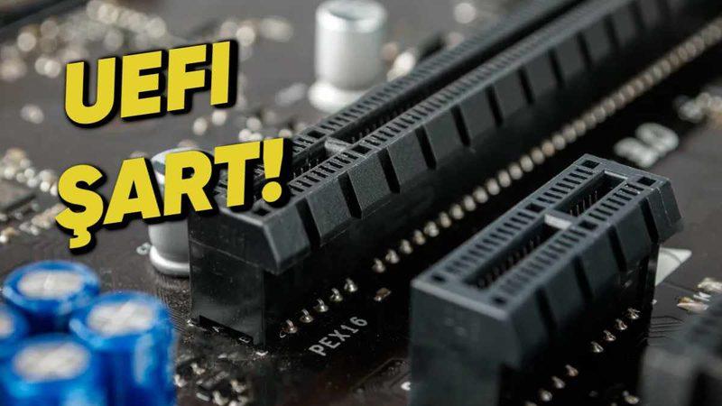 AMD, Yeni Ekran Kartları İçin UEFI Zorunluluğunu Duyurdu!