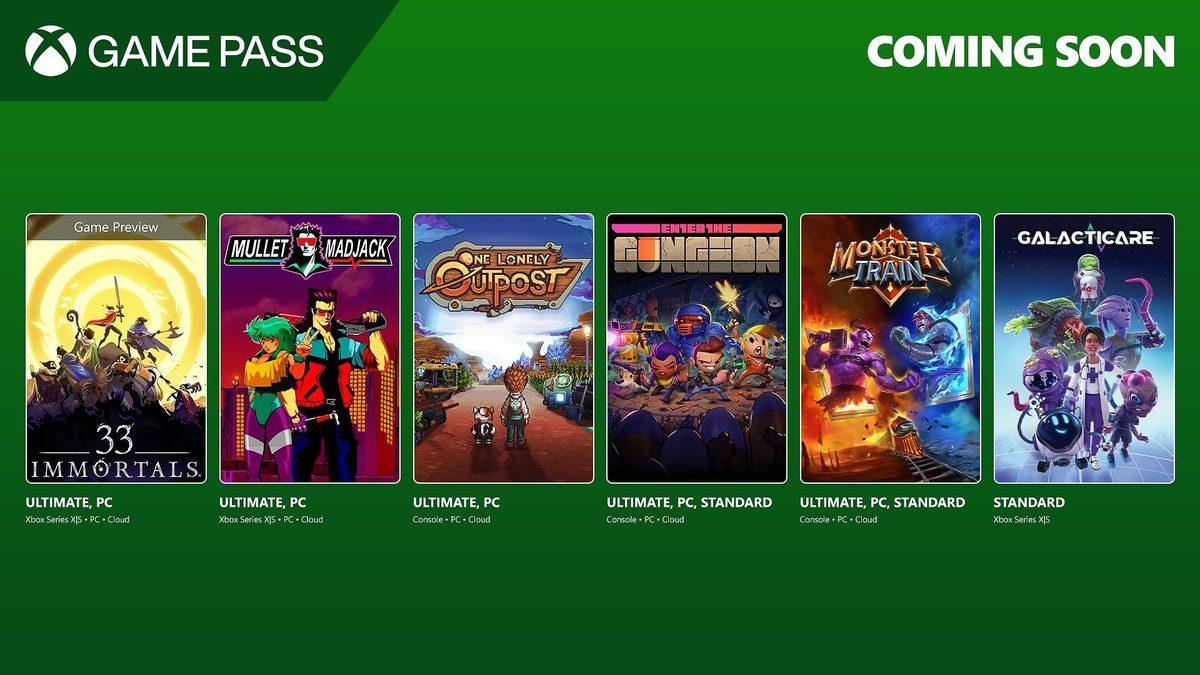Xbox Game Pass’e Mart Ortasına Kadar Gelecek Oyunlar Açıklandı: 6 Oyun Ücretsiz Oluyor!