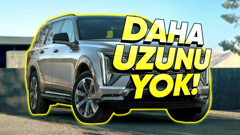 Cadillac’ın Yeni Elektrikli SUV’si Görücüye Çıktı: Şimdiye Kadar Üretilen En Uzun SUV!