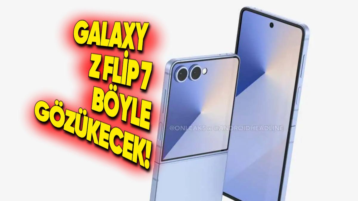 Samsung Galaxy Z Flip 7’nin "İşte Bu!" Dedirten Tasarımı İlk Kez Ortaya Çıktı
