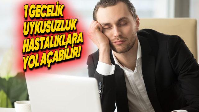 Tek Gece Bile Uykusuz Kalmanın Bağışıklık Sisteminizi Altüst Edebildiği Ortaya Çıktı!