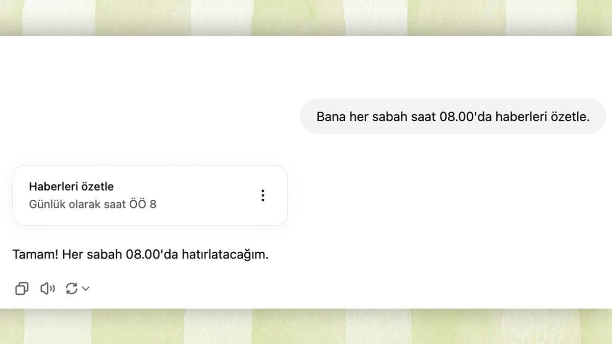 ChatGPT’yi Nasıl Özel Asistan Olarak Kullanabiliriz? Her Gün İstediğiniz Saatte Haberlerin Özetini Bile Gönderebilir!