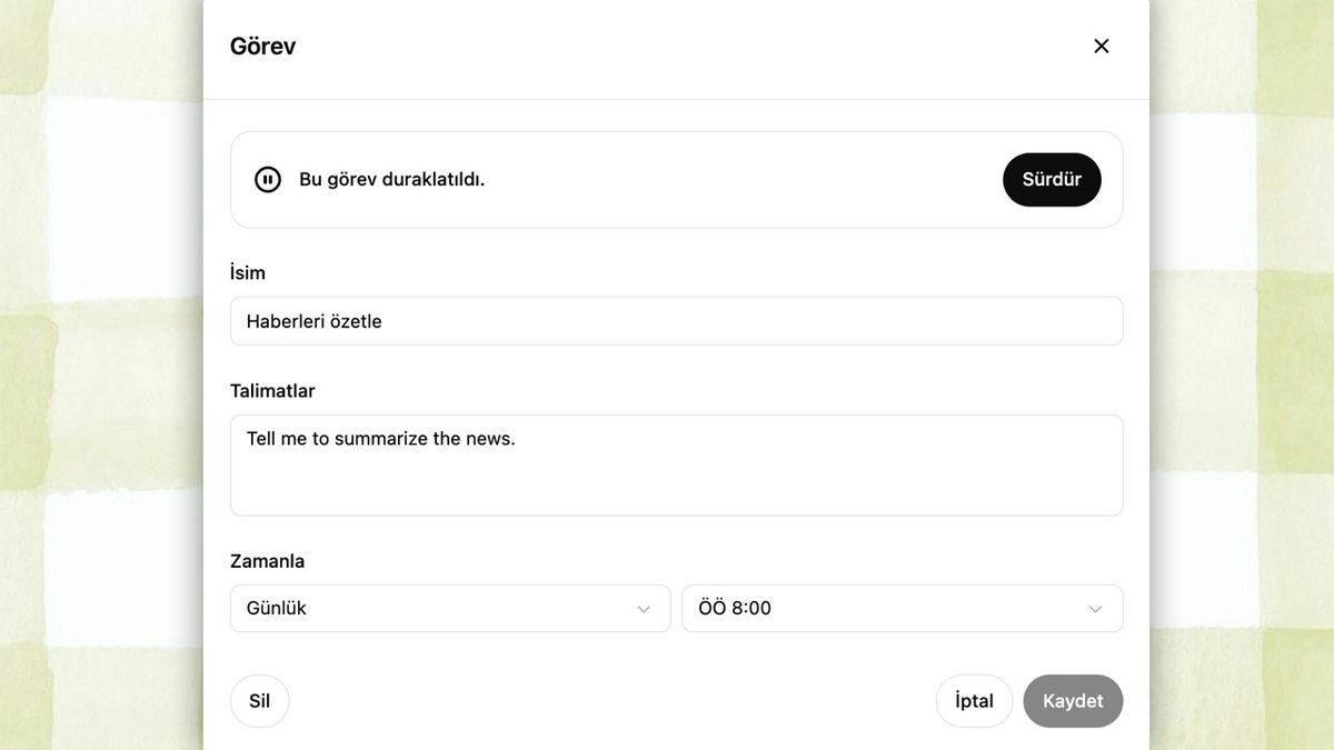 ChatGPT’yi Nasıl Özel Asistan Olarak Kullanabiliriz? Her Gün İstediğiniz Saatte Haberlerin Özetini Bile Gönderebilir!
