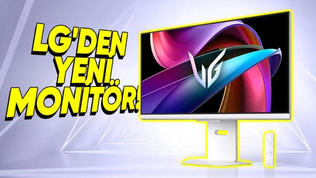 LG Yeni 4K 144 Hz Oyun Monitörünü Tanıttı: Hem Monitör Hem TV!
