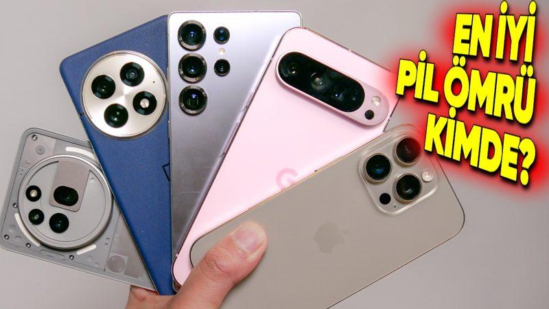Şarjı En Uzun Giden Telefonlar Belli Oldu: Zirvede Ne Apple Ne de Samsung Var