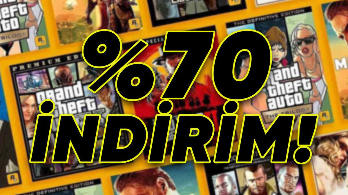 Tüm GTA Oyunları, Bully ve Max Payne: Rockstar Oyunlarına %75’e Kadar İndirim Geldi!
