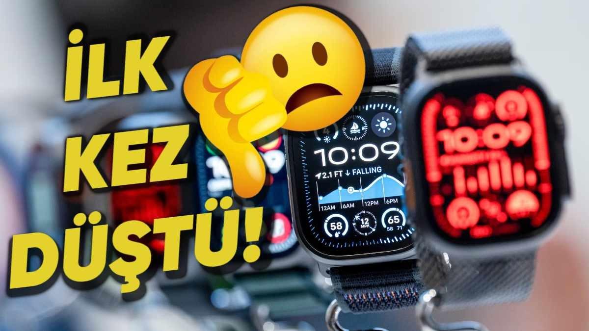 Globaldeki Akıllı Saat Satışlarında İlk Kez Bir Düşüş Yaşandı: İşte Nedeni!