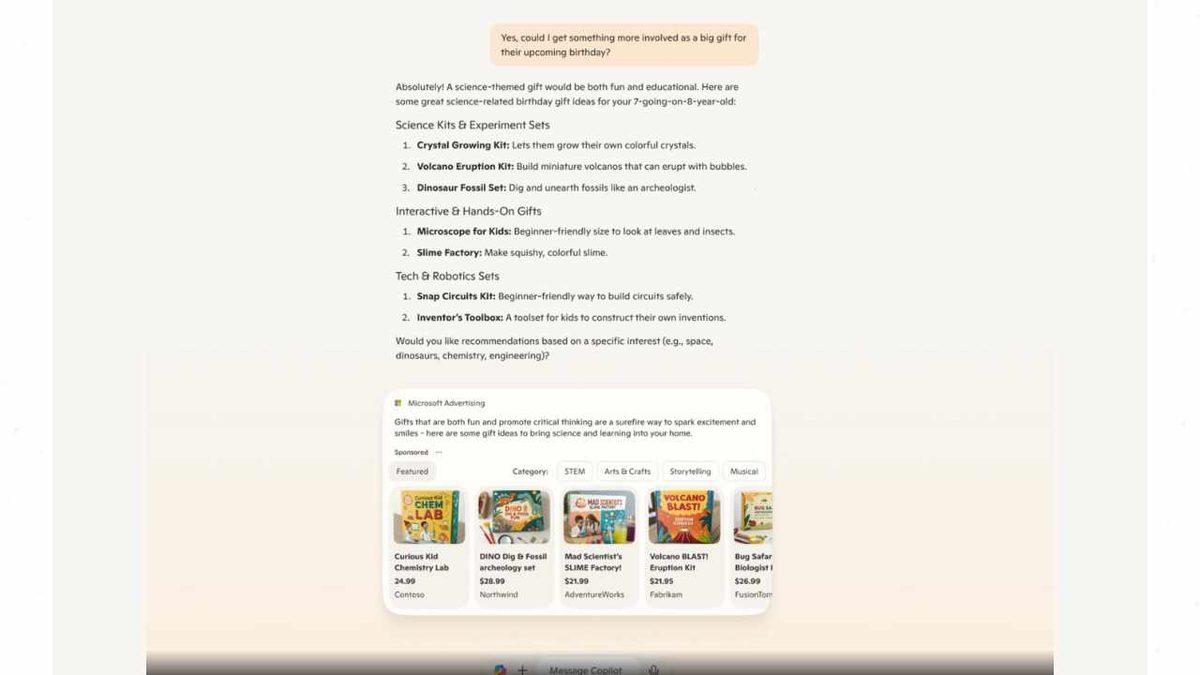Microsoft, Copilot’a Yapay Zekâ Reklamları Ekliyor: Üstelik Bu Reklamlardan Kaçış da Mümkün Değil!