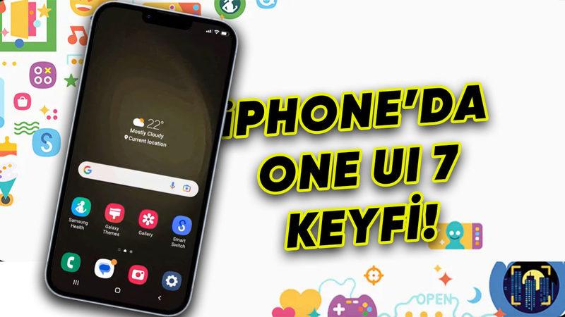 iPhone’unuzu Tek Dokunuşla Galaxy S25’e Dönüştürebilirsiniz (Üstelik One UI 7’li Hâline)