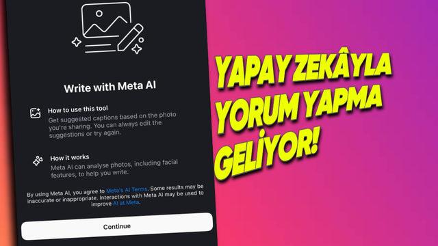 Instagram’a "Ne Gerek Var?" Diyeceğiniz Bir Özellik Geliyor: Yapay Zekâyla Yorum Yapma!