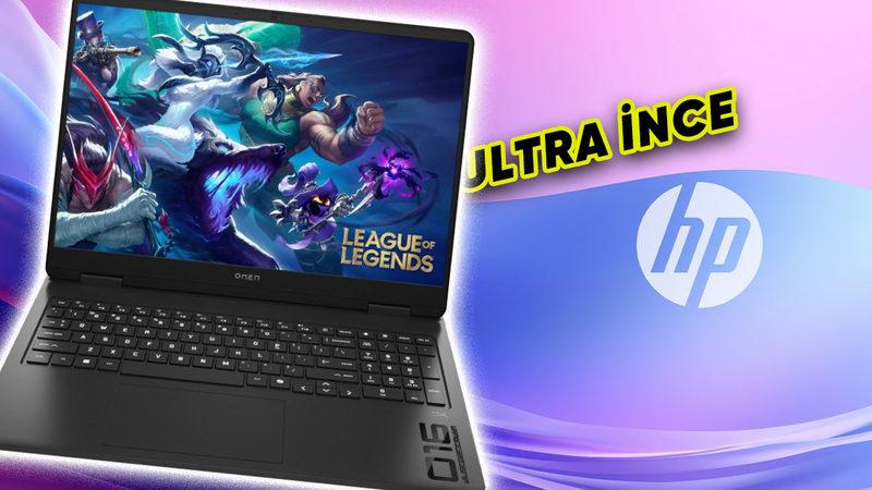 HP, Ultra İnce Oyuncu Dizüstü Bilgisayarı Omen 16 Slim’i Duyurdu